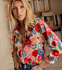 Blouse à Manches Longues Imprimée Fleurie pour Femmes