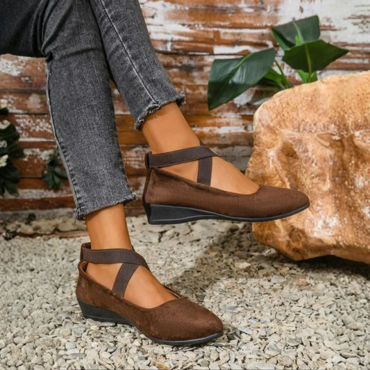 Chaussures Ballerines Compensées pour Femmes