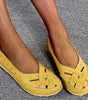 Ballerines En Cuir Microfibre Confortables Pour Femme | Idéales pour le Quotidien