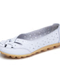 Ballerines En Cuir Microfibre Confortables Pour Femme | Idéales pour le Quotidien