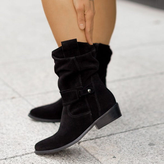 Bottes mi-mollet pour Femme