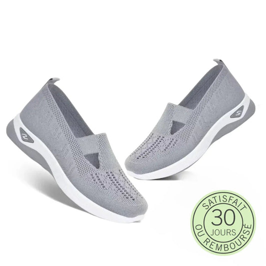 Basket Confortable et Légère Sans Lacets en Maille pour Femme - Emilia Lane