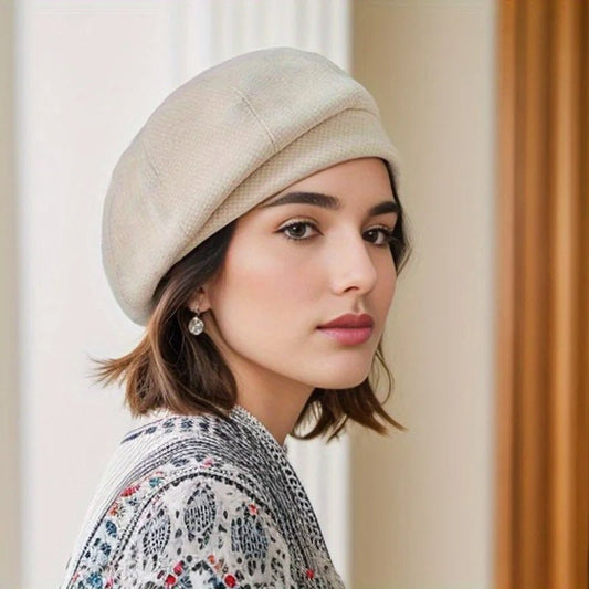 Beret en Laine de Qualité pour Femme - Emilia Lane