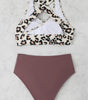 Bikini Taille Haute Léopard pour Femme - Emilia Lane
