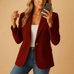 Blazer Classique Ajusté pour Femmes - Emilia Lane
