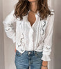 Blouse à Manches Longues avec Fermeture Boutonnée pour Femme | Idéale pour un Usage Quotidien - Emilia Lane