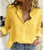 Blouse Longue en Lin et Coton à Boutons pour Femme | Idéale pour le Quotidien - Emilia Lane