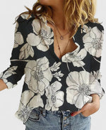 Blouse Longue en Lin et Coton à Boutons pour Femme | Idéale pour le Quotidien - Emilia Lane