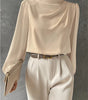 Blouse Satinée pour Femme - Emilia Lane