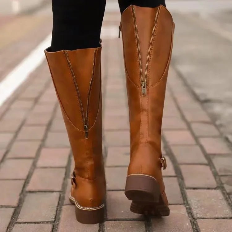 Bottes Orthopédiques en Cuir Élégantes pour Femmes - Emilia Lane