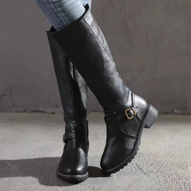 Bottes Orthopédiques en Cuir Élégantes pour Femmes - Emilia Lane