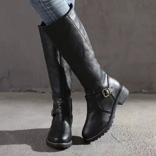 Bottes Orthopédiques en Cuir Élégantes pour Femmes - Emilia Lane