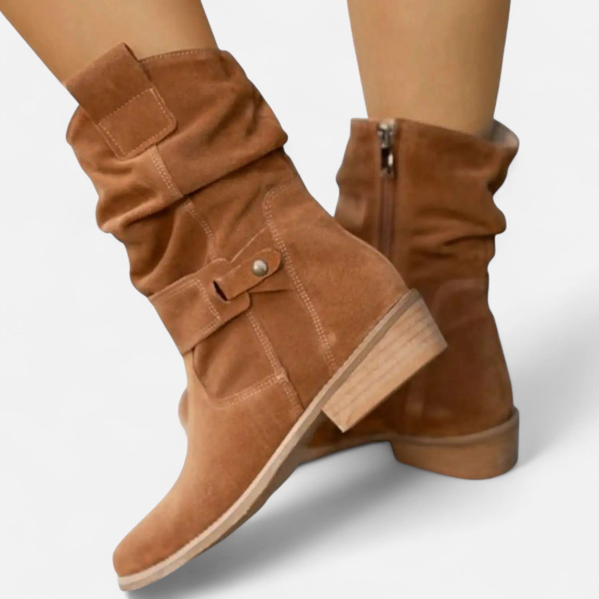 Bottines à talon bas pour Femmes - Emilia Lane