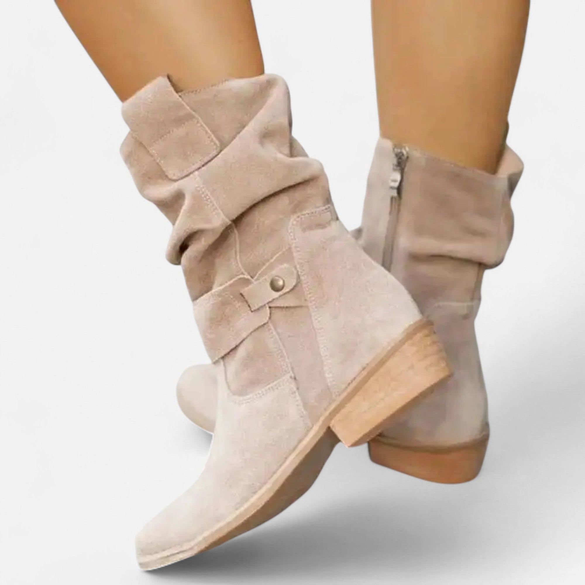 Bottines à talon bas pour Femmes - Emilia Lane