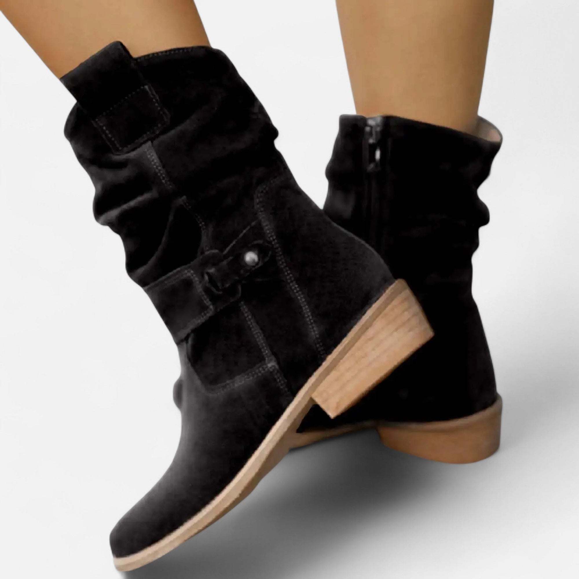 Bottines à talon bas pour Femmes - Emilia Lane