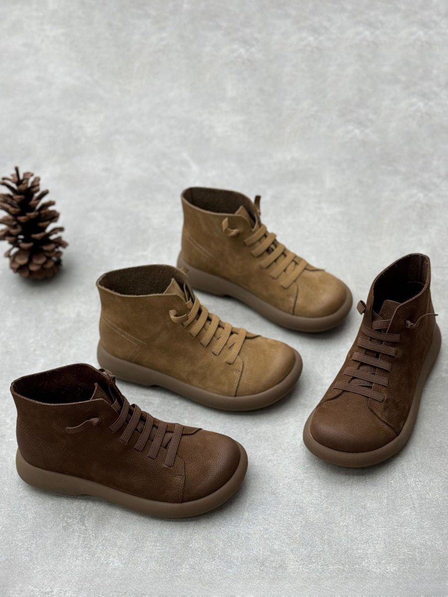 Bottines Chelsea en Cuir pour Femme - Emilia Lane