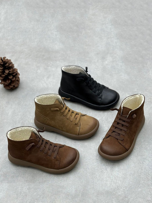 Bottines Chelsea en Cuir pour Femme - Emilia Lane
