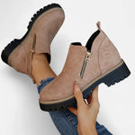 Bottines courtes à semelle crantée pour femmes - Emilia Lane