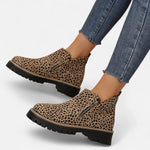 Bottines courtes à semelle crantée pour femmes - Emilia Lane