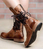 Bottines en Cuir à Lacets Élégantes pour Femmes - Emilia Lane