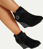 Bottines Martin À Talons Épais Pour Femme | Idéales Pour l'Automne - Emilia Lane