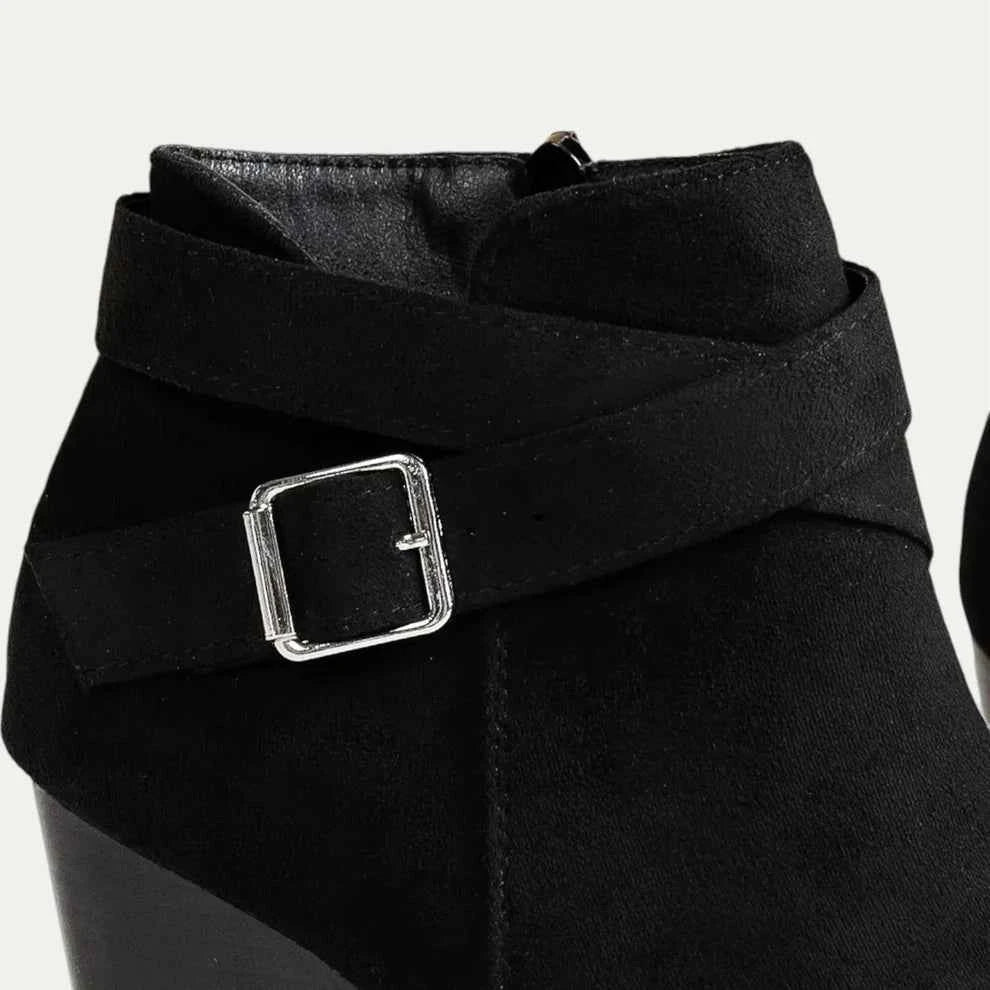 Bottines Martin À Talons Épais Pour Femme | Idéales Pour l'Automne - Emilia Lane