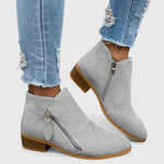 Bottines Orthopédiques en Cuir Véritable pour Femme | Idéales pour le Quotidien - Emilia Lane