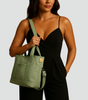 Sac fourre-tout en toile grande capacité pour femmes