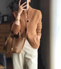 Cardigan en Laine à Col Montant pour Femmes - Emilia Lane