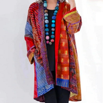 Cardigan Long Imprimé pour Femme - Emilia Lane