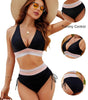 Bikini Deux Pièces Taille Haute pour Femme | Idéale pour les Vacances
