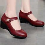 Chaussures à talons en cuir doux pour femmes - Emilia Lane