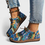 Chaussures Basses Confort en Toile pour Femmes - Emilia Lane