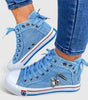 Chaussures Montantes en Denim pour Femme | Idéales pour le Printemps - Emilia Lane