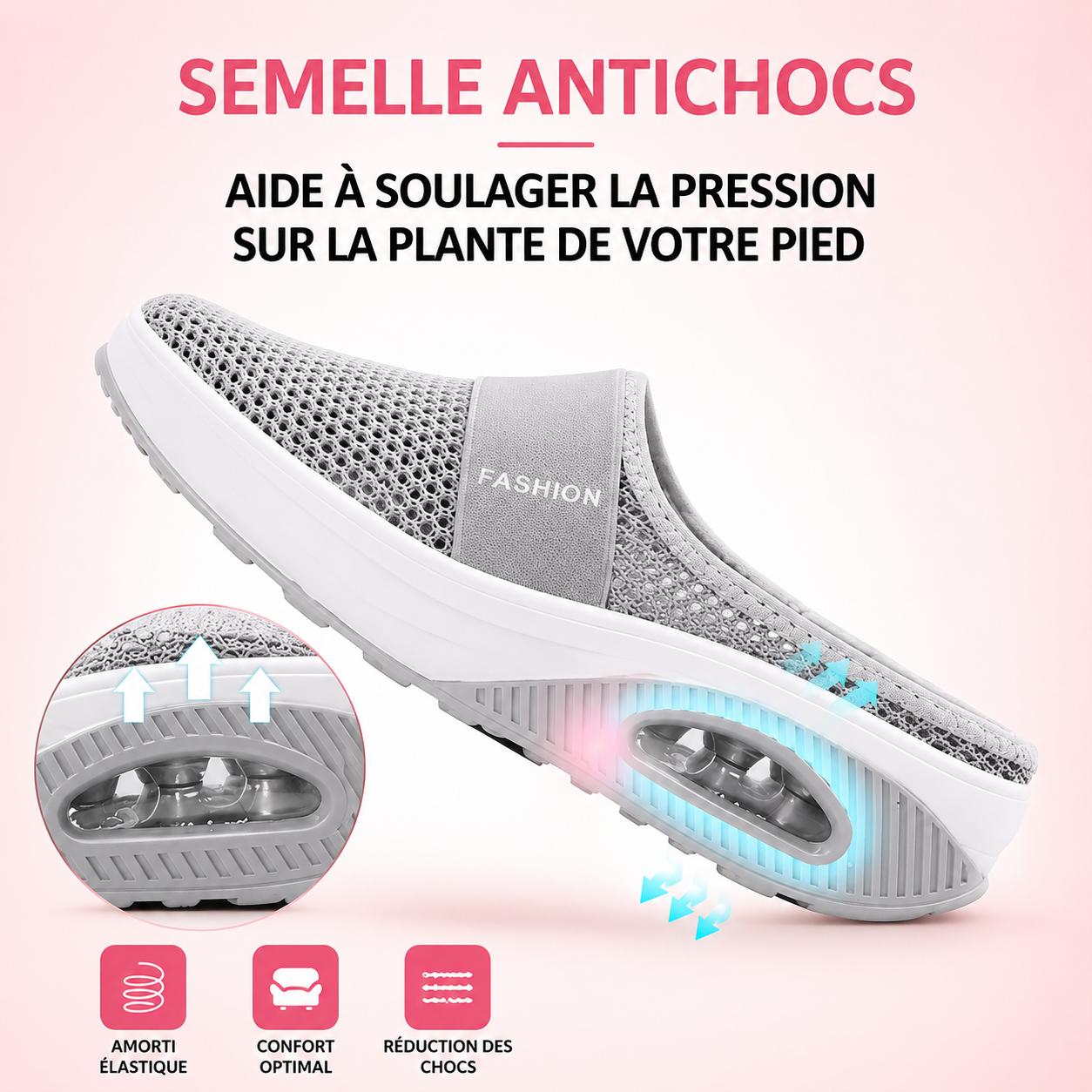 Chaussures Orthopédiques en Maille pour Femme | Idéales pour le Quotidien