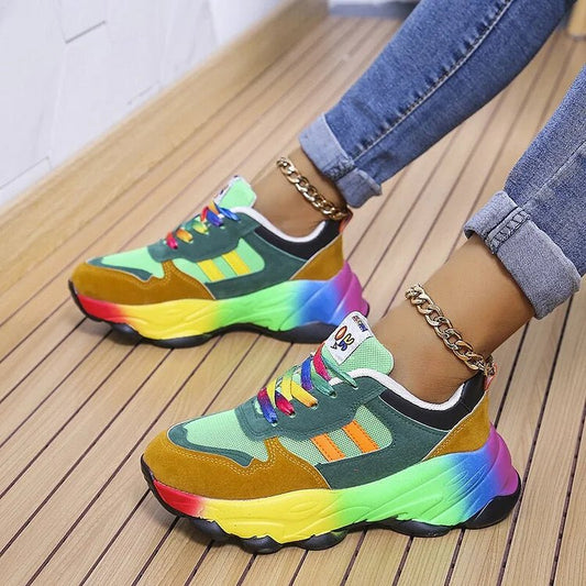 Chaussures Ortopédiques à Semelle Épaisse pour Femme | Idéales pour le Quotidien - Emilia Lane