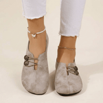 Chaussures Plates en Cuir Souple pour Femme | Idéales pour le Quotidien - Emilia Lane