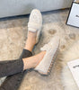Chaussures Plates en Laine Peluche pour Femmes - Emilia Lane
