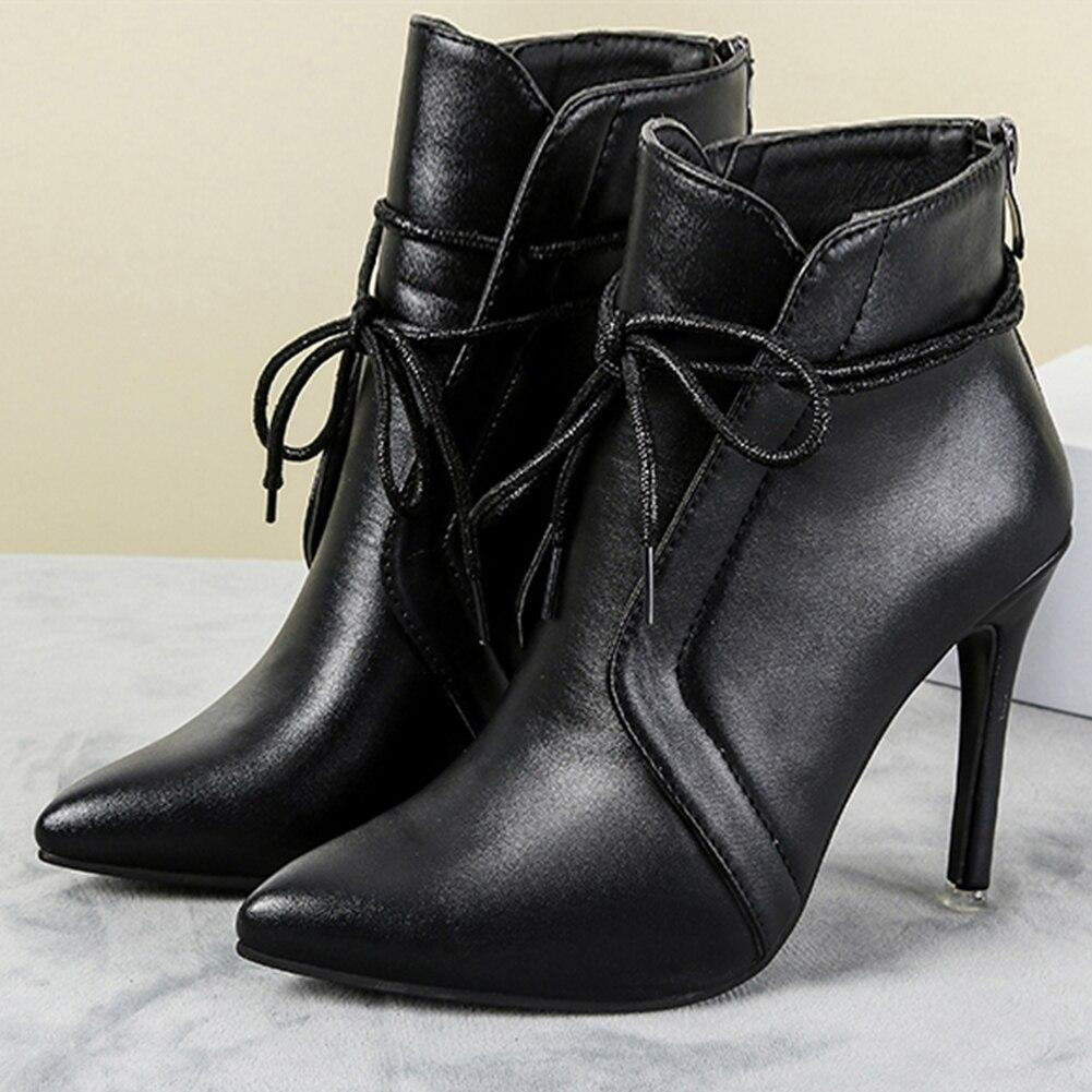 Bottines à Talons Fins et Bout Pointu pour Femme | Idéales pour le Quotidien