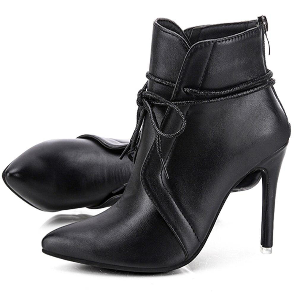 Bottines à Talons Fins et Bout Pointu pour Femme | Idéales pour le Quotidien