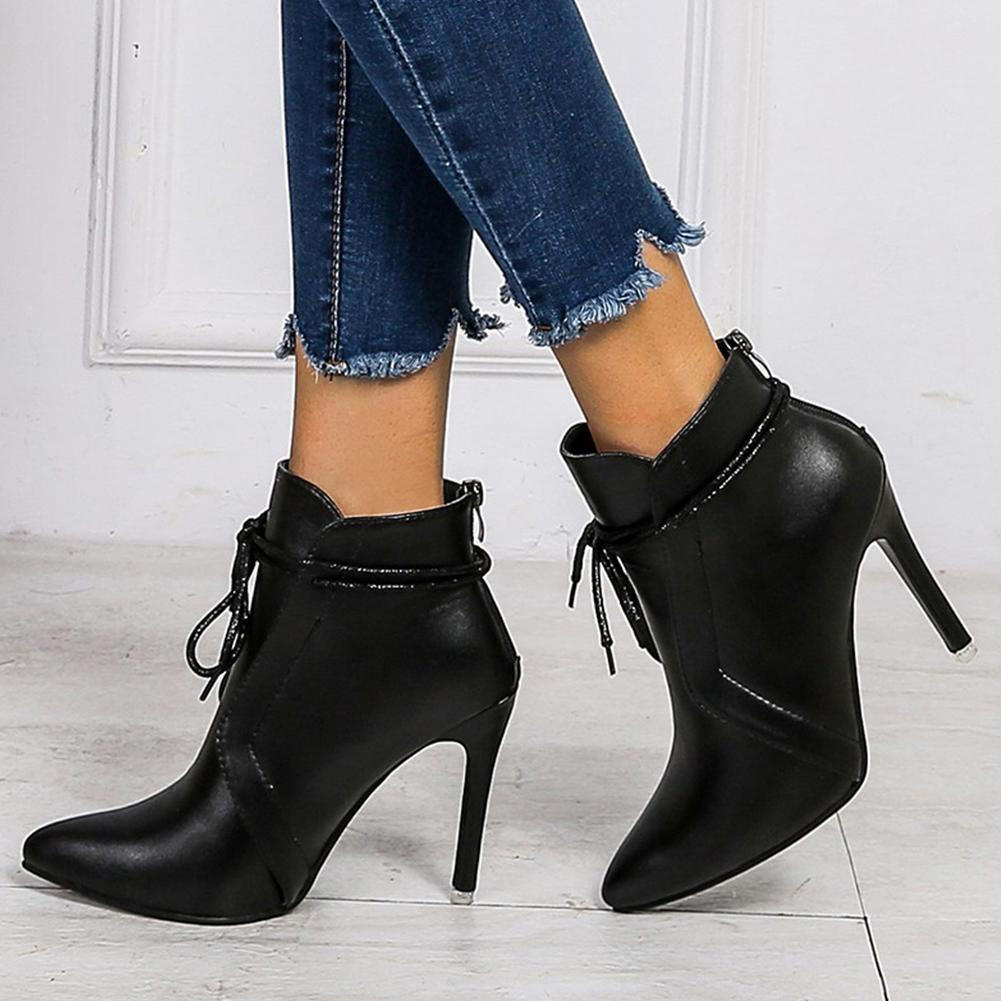 Bottines à Talons Fins et Bout Pointu pour Femme | Idéales pour le Quotidien