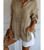 Chemise Longue à Col Revers pour Femme - Emilia Lane