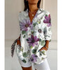 Chemise Longue à Imprimé Floral pour Femmes - Emilia Lane