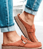 Clogs en Suède à Boucle pour Femmes - Emilia Lane