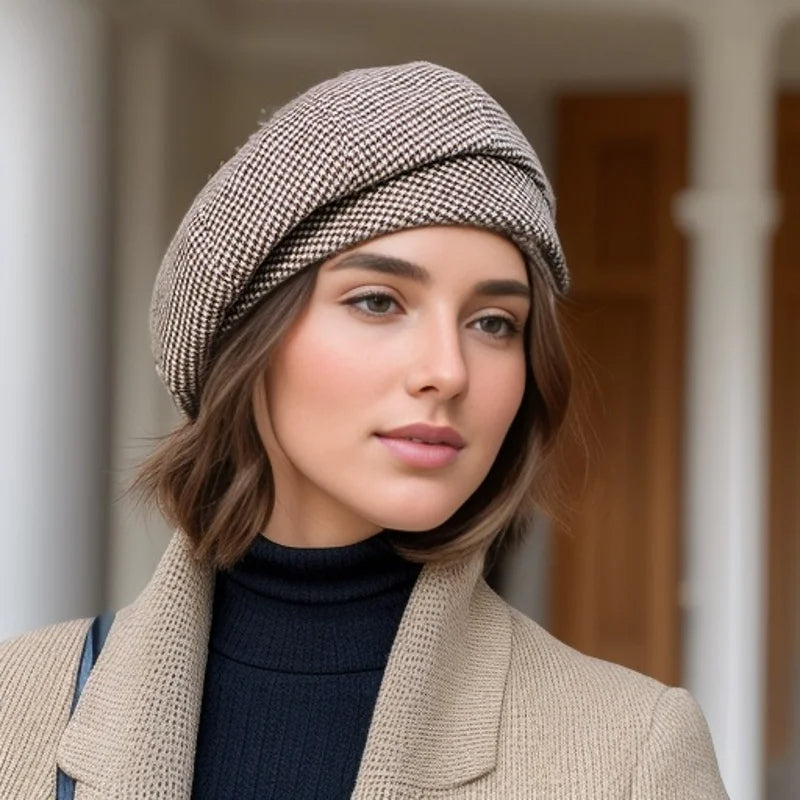 Beret en Laine de Qualité pour Femme