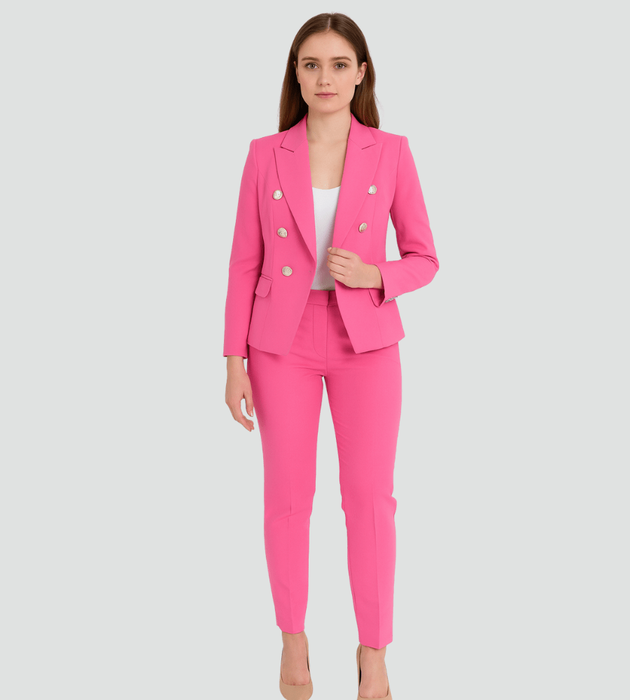 Costume Femme à Double Boutonnage - Emilia Lane
