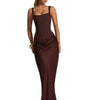 Robe Longue Ajustée sans Manches pour Femme | Idéale pour les Soirées
