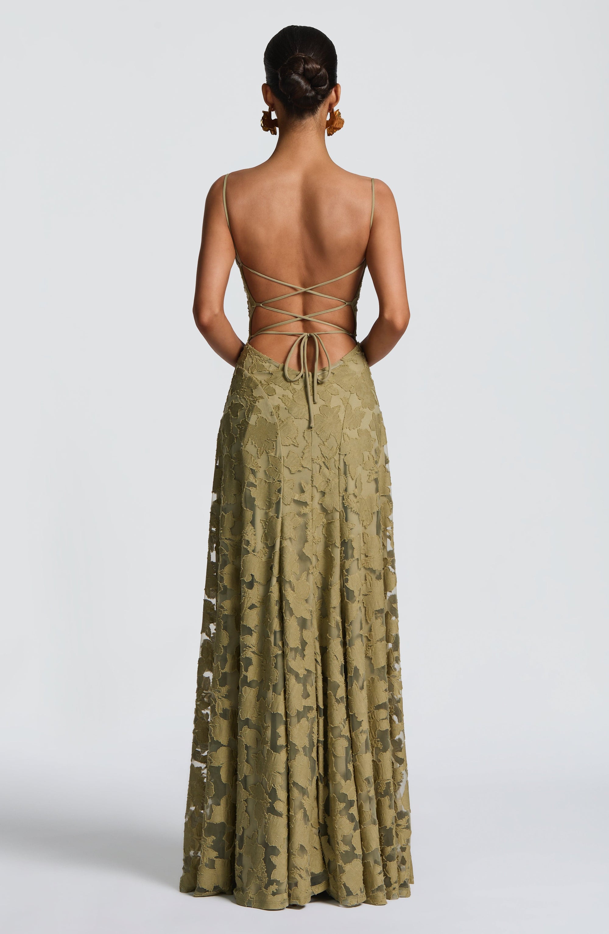 Robe Longue Drapée à Motif Floral avec Bretelles pour Femme | Idéale pour les Sorties