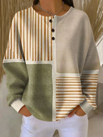 Pull en Tricot Waffle pour Femmes