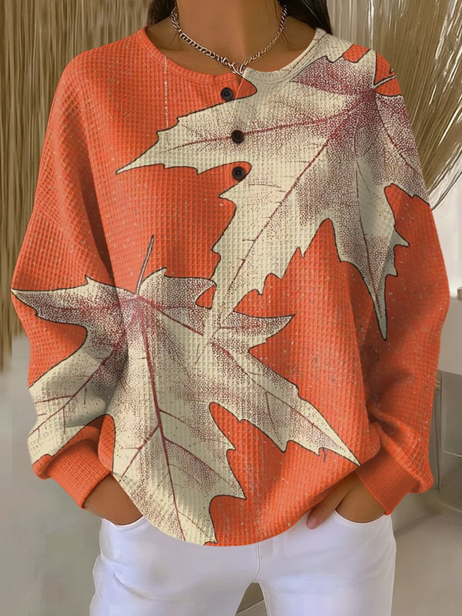 Pull en Tricot Waffle pour Femmes
